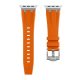 Apple Watch Element curea din silicon portocaliu (argintiu) 40/41/42 mm