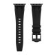 Apple Watch Element curea din silicon - negru 44/45/46 și 49 mm
