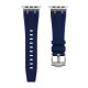 Apple Watch Element curea din silicon - albastru (argintiu) 44/45/46 și 49 mm
