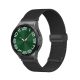 Mybandz Brățară Milanez Samsung Galaxy Watch 4-5-6-7/negru/20mm