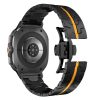 Brățară metalică Mybandz Space-negru-portocaliu/Samsung Galaxy Watch Ultra
