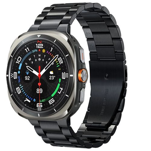 Mybandz Brățară metalică de ceas Classic-negru/Samsung Galaxy Watch Ultra