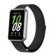 MYBANDZ Milan curea magnetică metalică pentru ceas / negru / Samsung Galaxy Fit 3