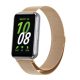 MYBANDZ Milan curea de ceas metalică magnetică / aur roz / Samsung Galaxy Fit 3