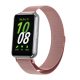 MYBANDZ Milan curea metalică magnetică pentru ceas / aur roz / Samsung Galaxy Fit 3