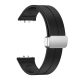 MYBANDZ Curea ceas silicon / negru / Samsung Galaxy Fit 3