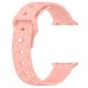 Curea metalică Apple Watch Dimension din silicon / pudră/44/45/46 și 49 mm