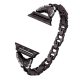 Curea Apple Watch metalică tip fluture / negru / 40/41/42 mm