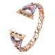 Curea Apple Watch metalică tip fluture /color rosegold/ 40/41/42 mm