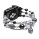 Brățară Apple Watch pearl /negru/ 40/41/42 mm