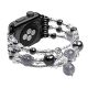 Apple Watch brățară Pearl /negru/ 44/45/46/49 mm