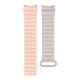 MYBANDZ Curea de ceas magnetică din silicon Galaxy Watch 4-5-6-7 / gri pudră / 20mm