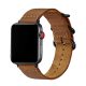 Curea Apple Watch din piele vintage maro 44/45/46 și 49 mm