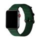 Curea Apple Watch din piele vintage verde 44/45/46 și 49 mm