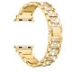 Curea metalică Apple Watch DIamond / aur / 40/41/42 mm