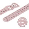 Curea Apple Watch Paw Paw din silicon/alb/44/45/46/49 mm