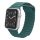 Curea Apple Watch magnetică din piele  /albastru verzui/ 44/45/46/49 mm