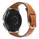 MYBANDZ Curea din piele subțire elegantă cu cataramă rosegold / maro/22mm