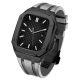 Apple Watch GymBro curea și carcasă - gri (negru) - 45 mm
