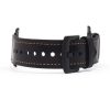 Curea Apple Watch din piele cu exterior din silicon / negru/ 40/41/42 mm