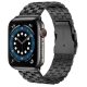 Curea metalică Apple Watch Engineer extra / negru/ 44/45/46/49 mm