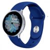 MYBANDZ Curea de ceas din silicon cu cataramă cu bilă / albastru închis/ 22mm