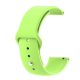 MYBANDZ Curea din silicon cu cataramă cu bilă /lime/ 20mm