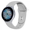 MYBANDZ Curea de ceas din silicon cu cataramă cu bilă /grey/ 20mm