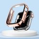 Carcasă de protecție Apple Watch sticlă - Rosegold 